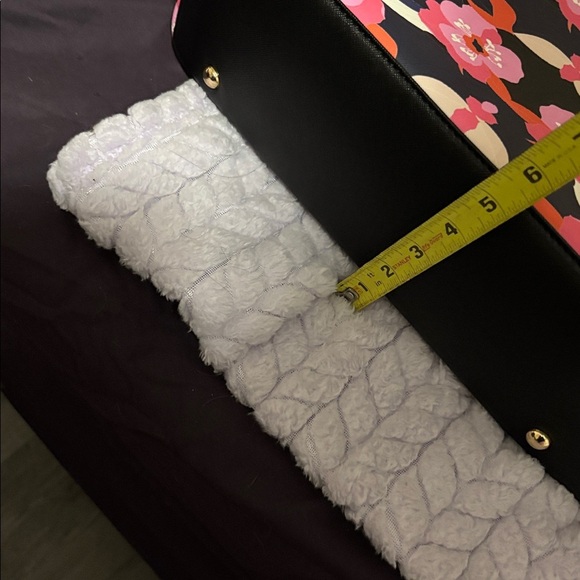 Trina Turk Pink and Navy Floral Tote with matching wallet set - Picture 12 of 15